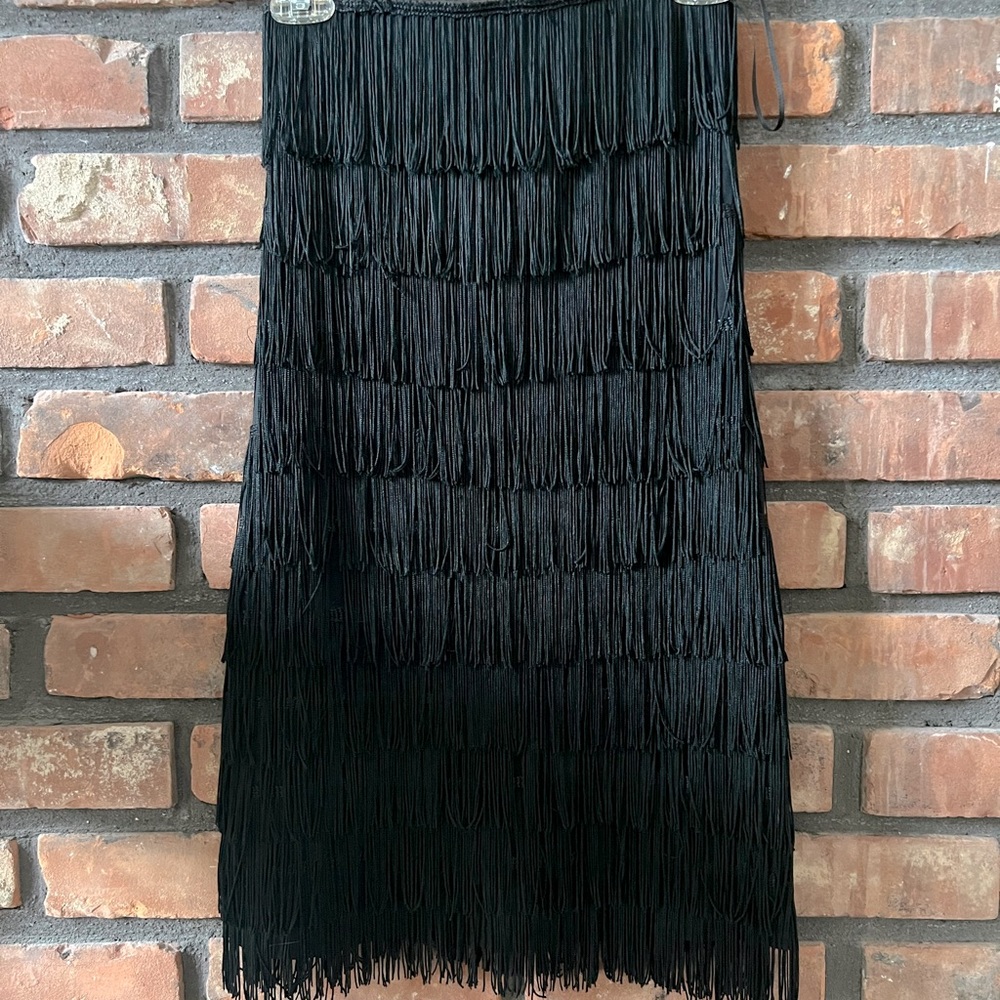 Vintage Express Tassel pencil skirt
